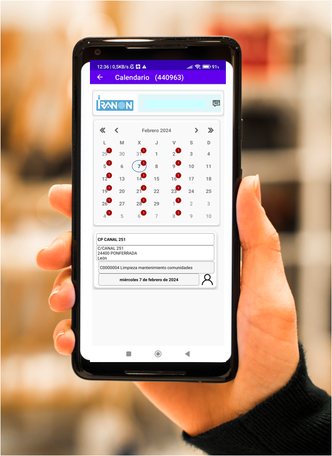 movil calendario